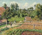 Camille Pissarro View from the Artist's Window oil